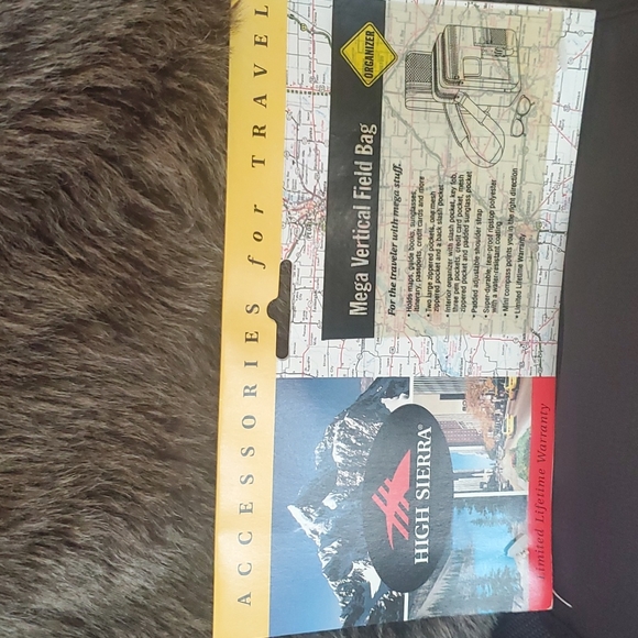 VINTAGE 2001 HIGH SIERRA MEGA VERTICAL FIELD BAG - Picture 2 of 9